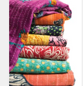Kantha Quilt vintage Ethically sourced