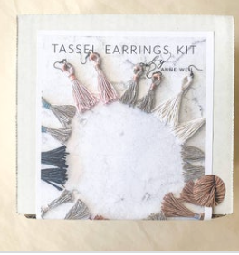 Tassel Earrings Kit: Rust