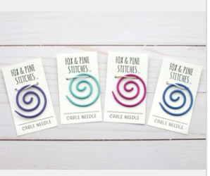 Colorful Spiral Cable Needle | Knitting Notions Tools