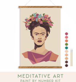 Frida Meditative Art Paint by Number Kit: Paint by Number Kit