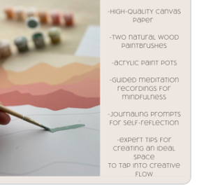 Frida Meditative Art Paint by Number Kit: Paint by Number Kit