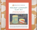 Holiday Luminaries Clay Making Kit