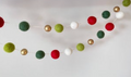 Merry and Bright with Gold: 5 feet