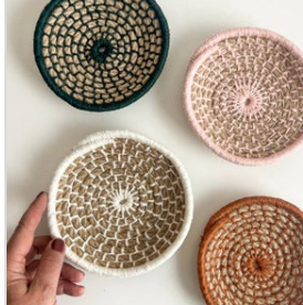 Naomi Mini Bowls - Stack of 4, Group Kit: Ivory; Blush; Spruce; Rust