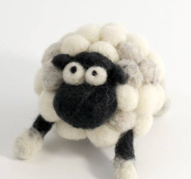 Needle Felting Kit Sheep
