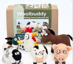 Needle Felting Farm Collection Kit